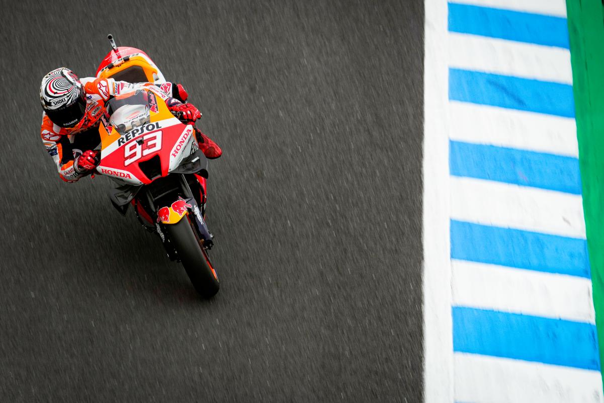 Marc Márquez logra la pole del Mundial de MotoGP en Japón, Zarco 2º y Brad Binder 3º