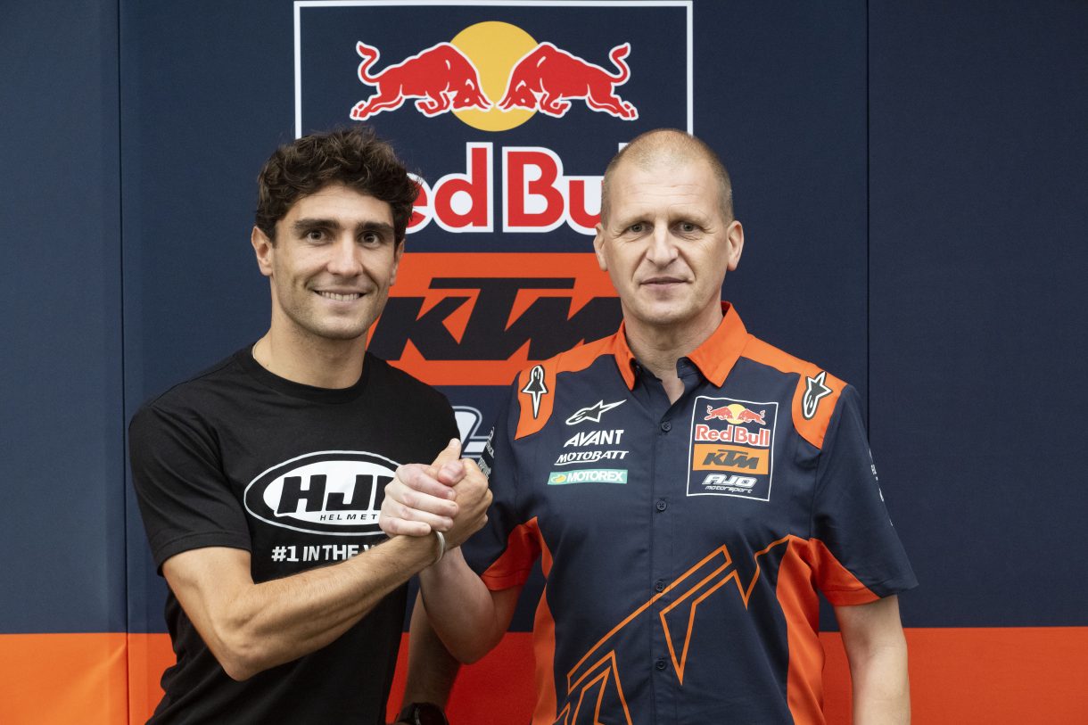 El Red Bull KTM Ajo Moto2 confirma para 2023 a Pedro Acosta y Albert Arenas