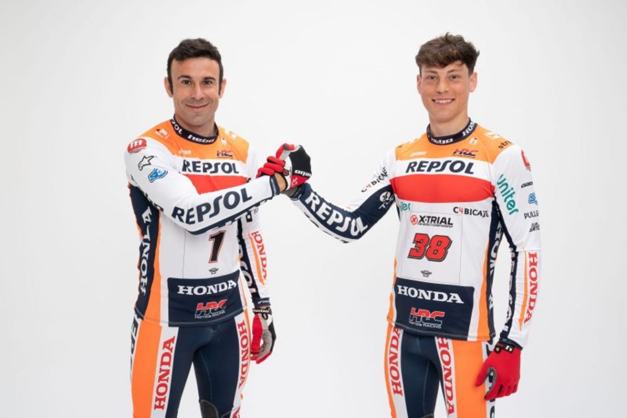 El Repsol Honda Trial Team confirma a sus pilotos para 2023 con Bou y Marcelli