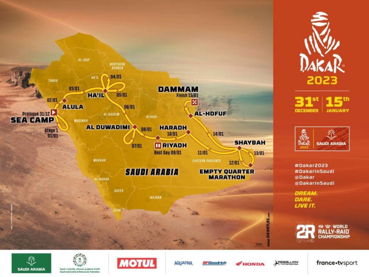 El 31 Diciembre arranca la 45ª edición del Dakar, la prueba más dura del mundo