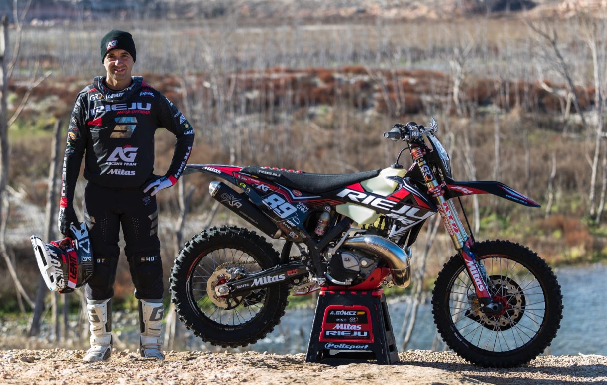 La marca Rieju confirma el fichaje de Alfredo Gómez para Enduro 2023