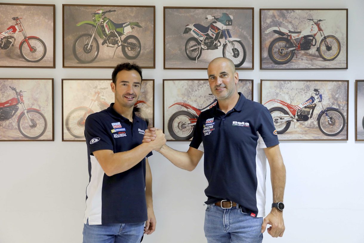 Cristóbal Guerrero y Beta Trueba seguirán juntos en el Enduro hasta 2024