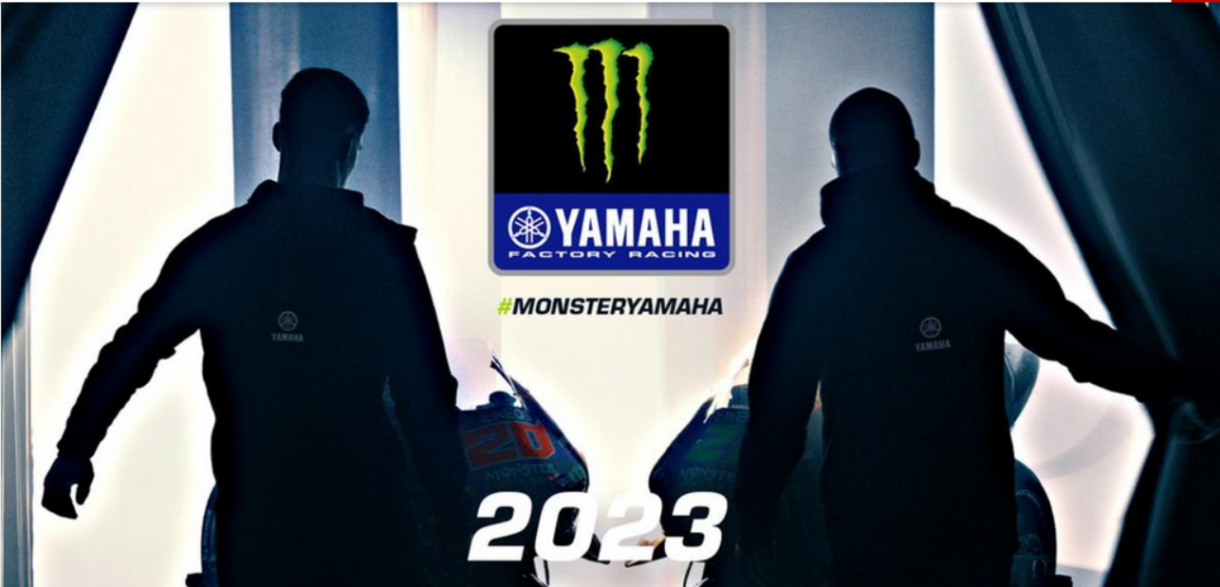 Presentación del equipo Monster Energy Yamaha MotoGP 2023 con Quartararo y Morbidelli