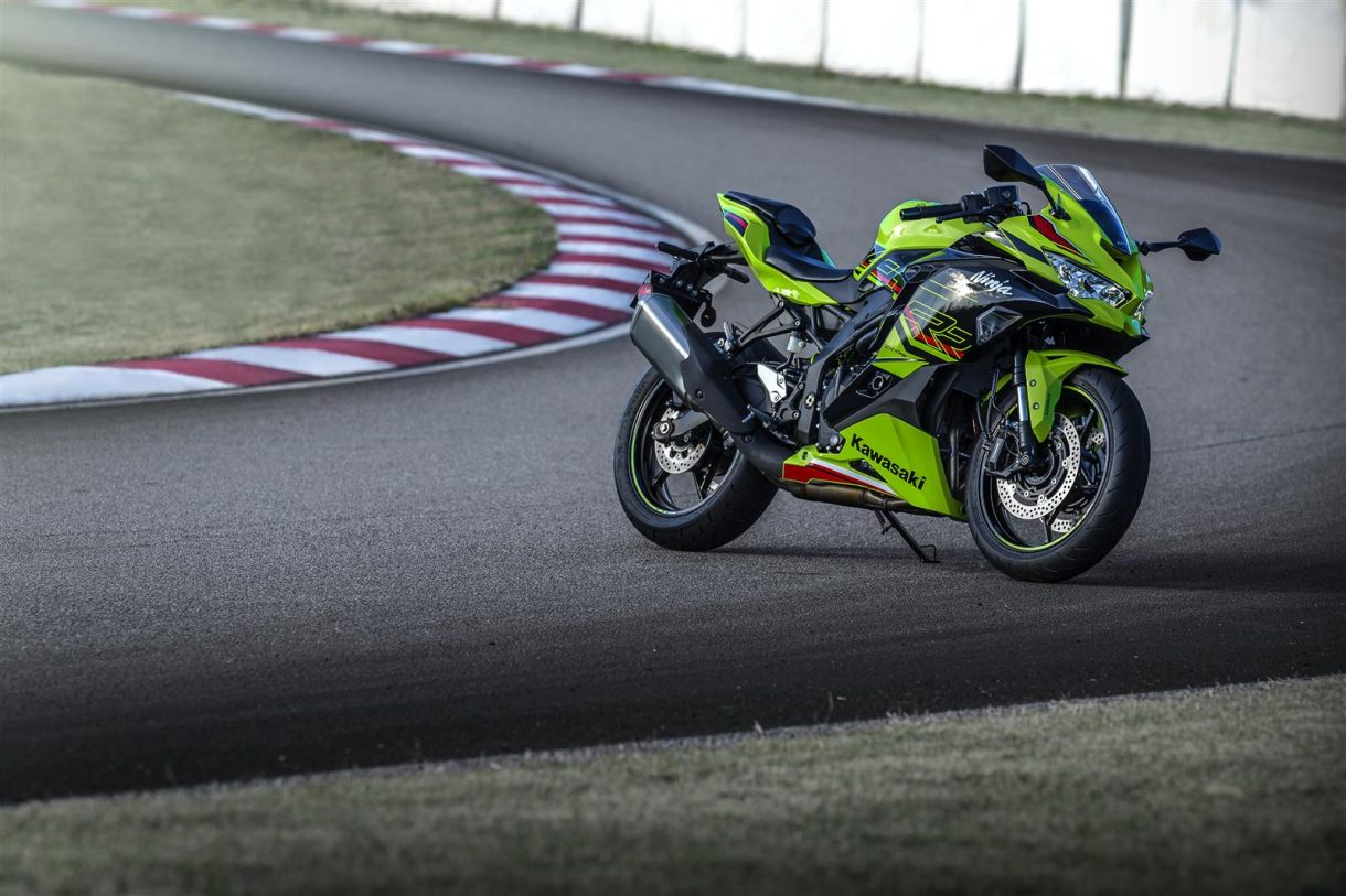 Kawasaki presenta su modelo Ninja ZX-4R