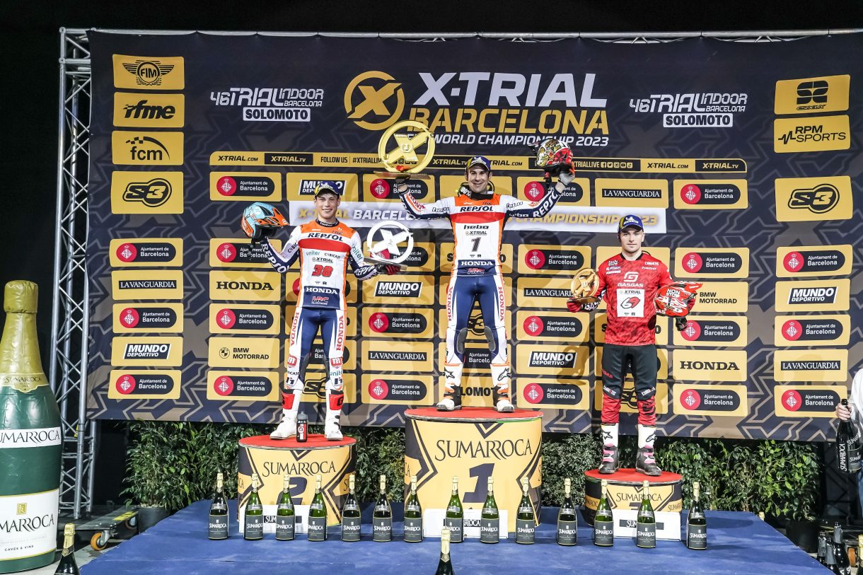 Toni Bou gana su 16ª cita del Mundial X-Trial en Barcelona