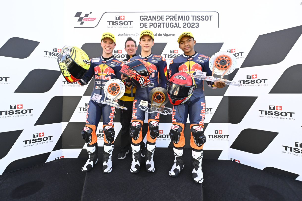 Ángel Piqueras consigue el doblete en la cita de la Red Bull Rookies Cup en Portimao