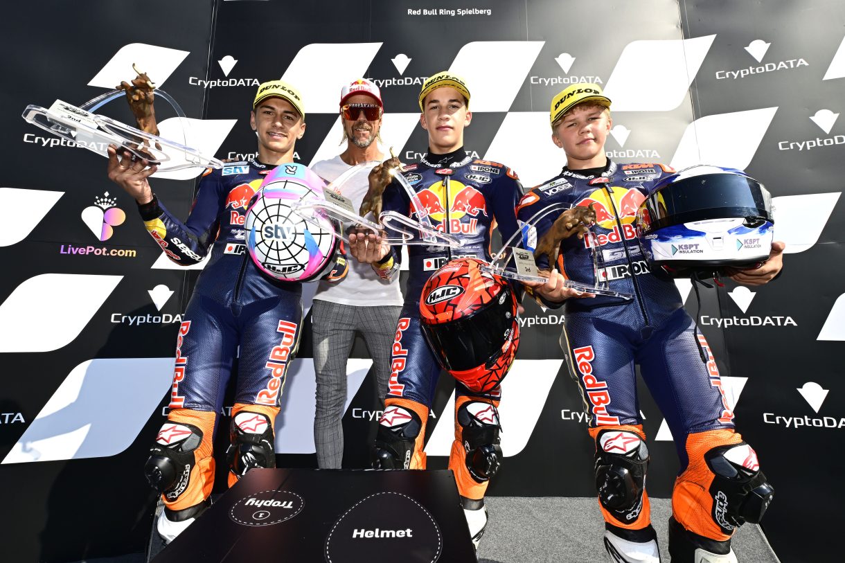 Álvaro Carpe y Ángel Piqueras ganan las carreras de la Rookies Cup en Austria