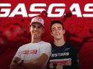 Augusto Fernández y Pedro Acosta con el GasGas Racing Tech3 de MotoGP para 2024