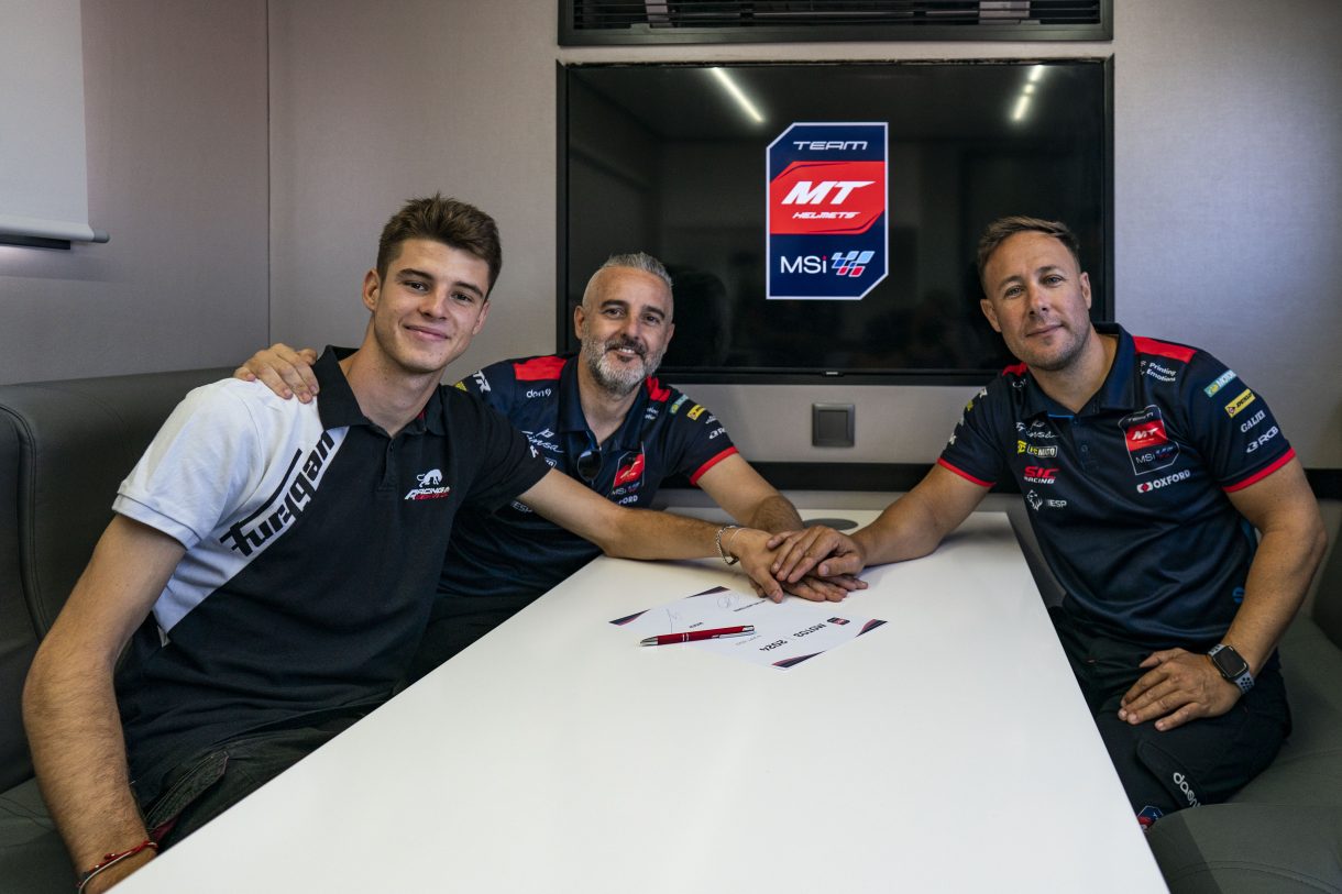 Iván Ortolá ficha por el MTHelmets-MSi para la temporada 2024 de Moto3