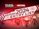 Lista provisional de pilotos inscritos para el Mundial SBK 2024