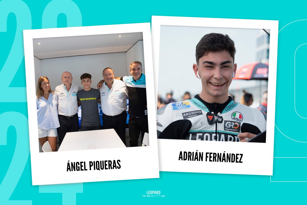 Ángel Piqueras y Adrián Fernández fichan por el Leopard Racing Moto3