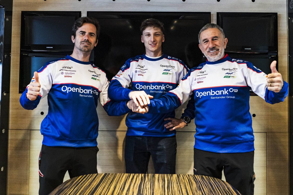 Jordi Torres y Kevin Zannoni formarán el equipo del Openbank Aspar MotoE 2024