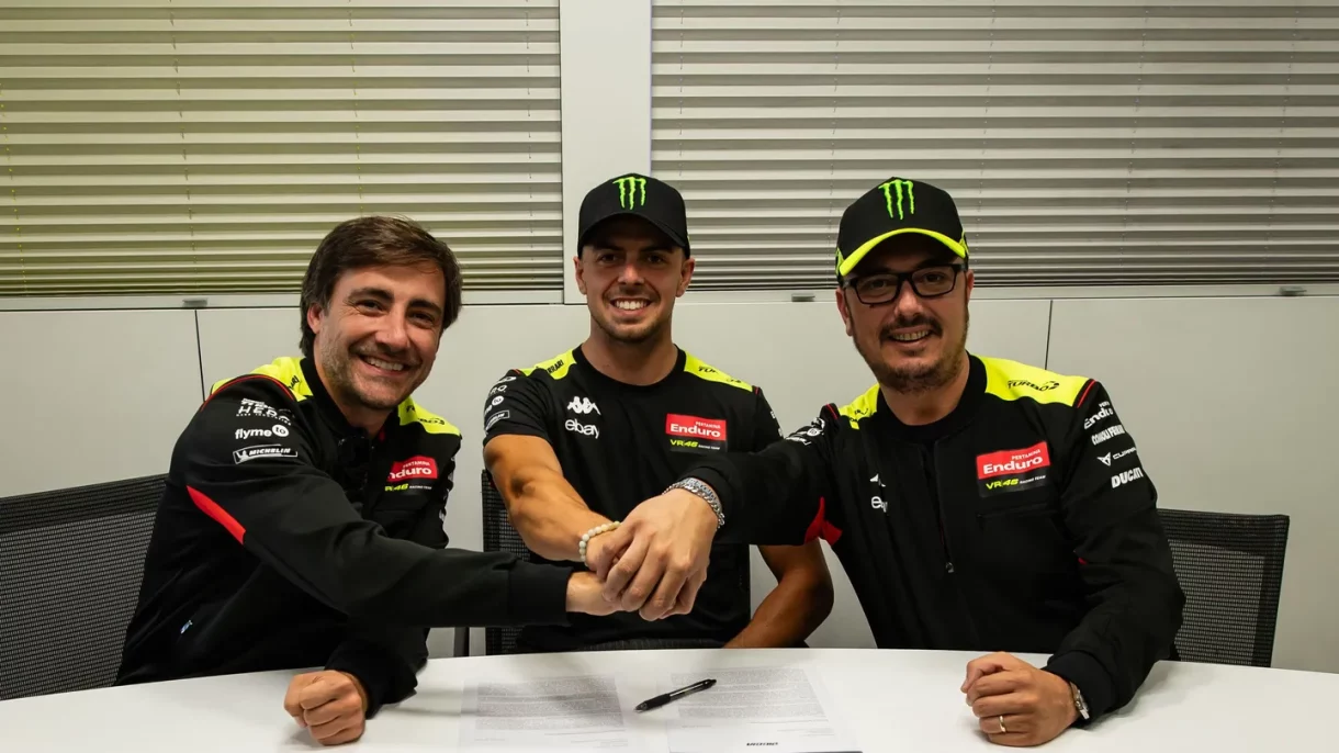 Fabio Di Giannantonio renueva su acuerdo con el VR46 Racing Team de MotoGP