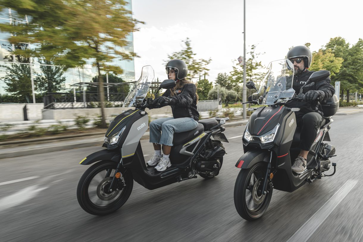 La marca MITT presenta su nuevo modelo scooter CITY VISION 125