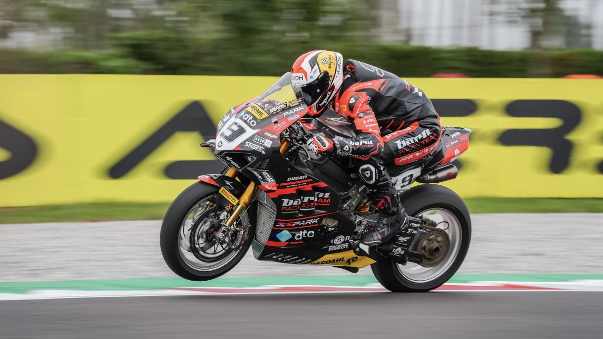 Danilo Petrucci gana la superpole race del Mundial de Superbike en Cremona