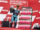 David Alonso es el Campeón del Mundo de Moto3 en 2024