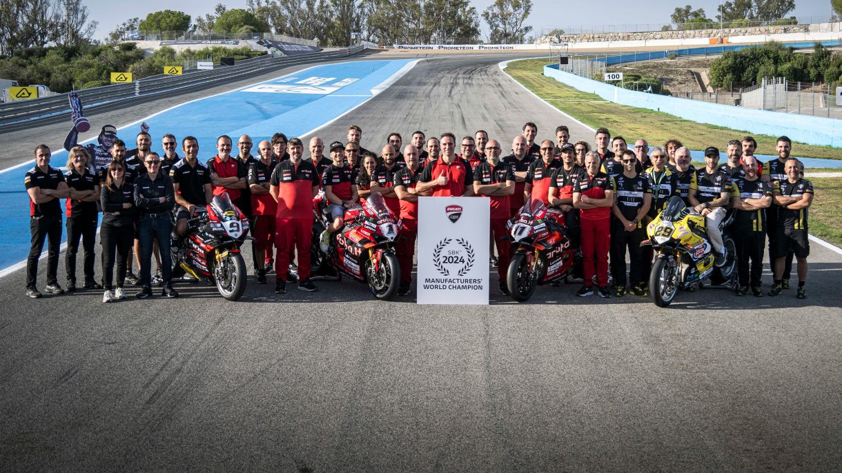 La marca Ducati se proclama Campeona de Constructores del Mundial SBK 2024