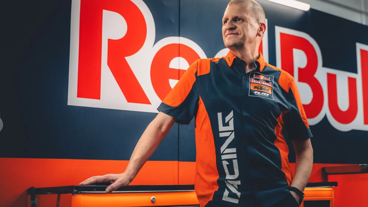 La marca KTM comunica que Aki Ajo será su nuevo Team Manager para Red Bull KTM Factory Racing MotoGP