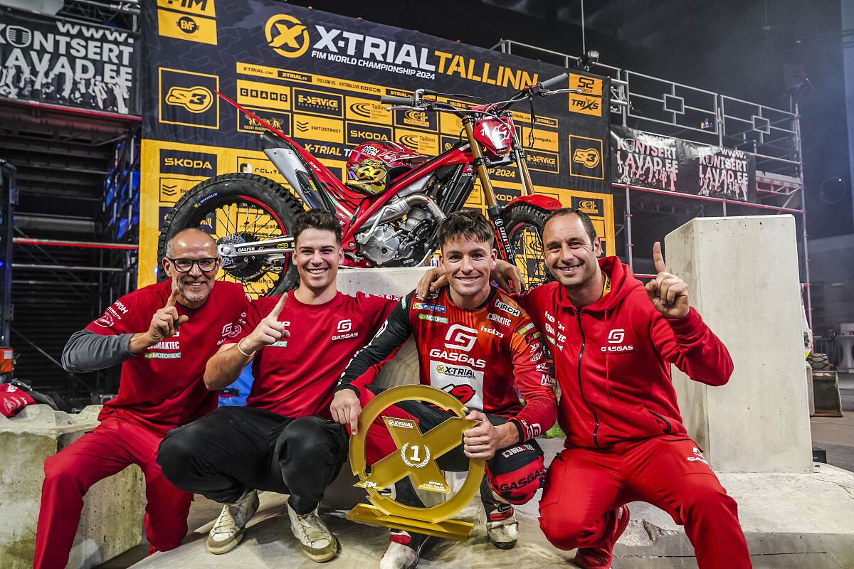 Jaime Busto gana la penúltima cita de la temporada 2024 del Mundial X-Trial en Tallin