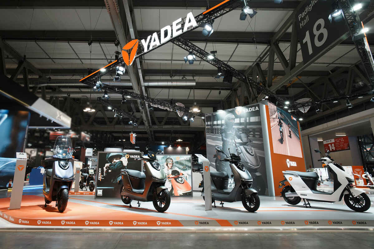 La marca Yadea nos presenta sus nuevos modelos disponibles en el EICMA