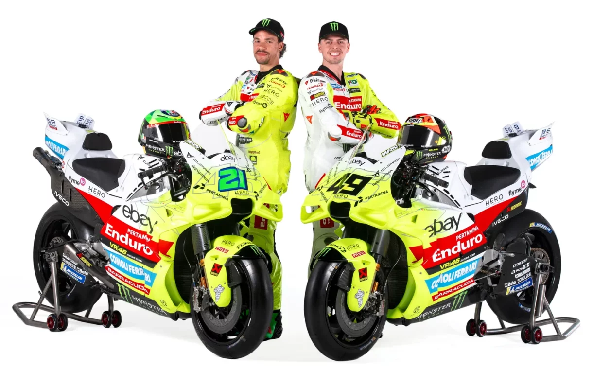 El equipo Pertamina Enduro VR46 se presenta oficialmente para MotoGP 2025