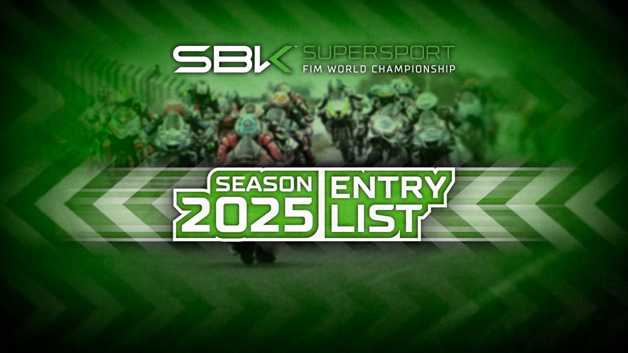 Lista oficial de pilotos inscritos para el Mundial de Supersport 2025