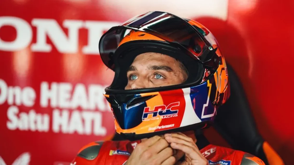 Luca Marini se lesiona en un test en el Circuito de Suzuka en Japón