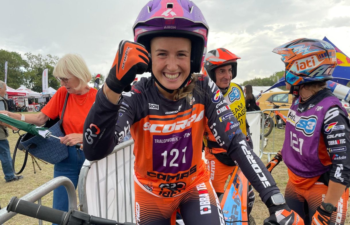 Berta Abellán se ha proclamado Campeona del mundo de TrialGP Women 2025