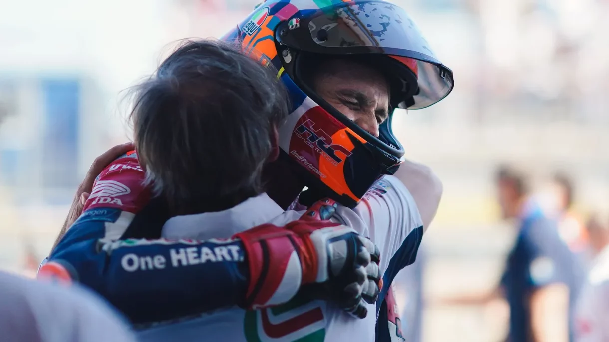 Luca Marini y Honda HRC confirman su renovación para MotoGP 2026