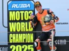 José Antonio Rueda se proclama Campeón del Mundo de Moto3 en Indonesia
