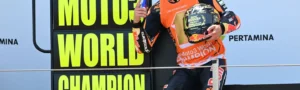 José Antonio Rueda se proclama Campeón del Mundo de Moto3 en Indonesia