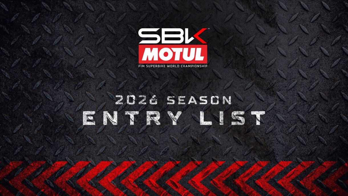 Lista de pilotos inscritos para el Mundial de Superbike 2026