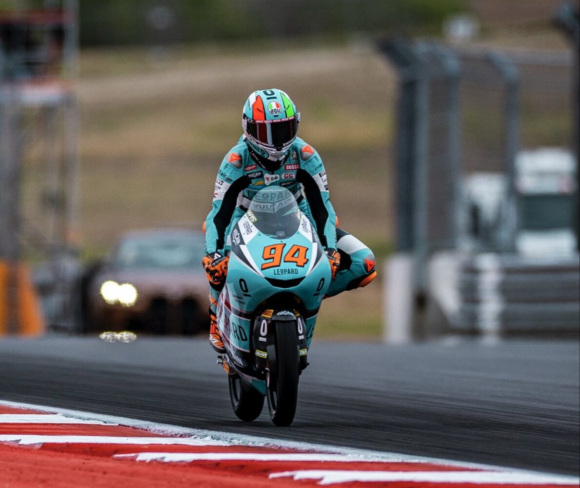 Guido Pini gana la carrera del Mundial de Moto3 en Austin, Estados Unidos