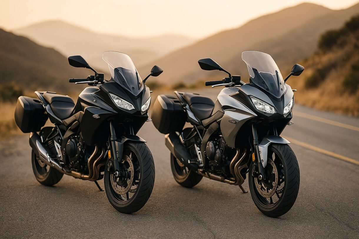 Suzuki V-Strom 800 vs Yamaha Tracer 7: sport-touring asequibles para rodar todo el año