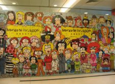 mural del museo de los niños