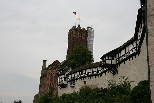 El Castillo de Wartburg en el estado de Turingia