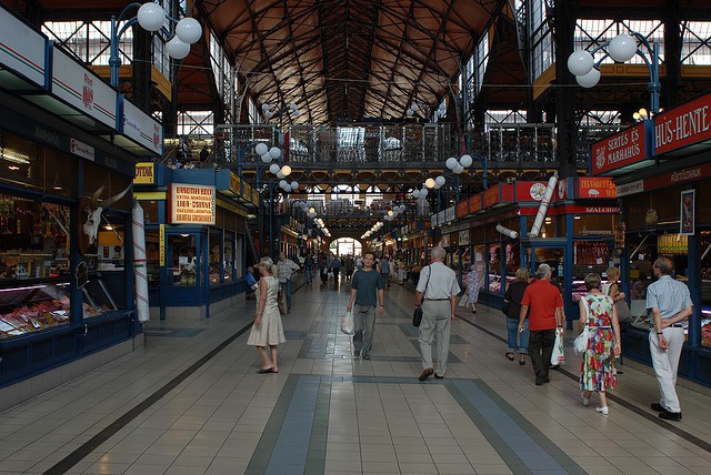 El Mercado Central de Budapest