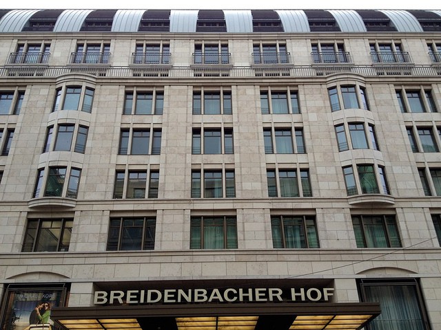 El Hotel Breidenbacher Hof en Dusseldorf