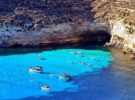 La isla de Lampedusa y sus famosas playas
