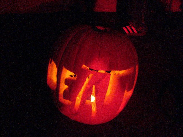 La fiesta de Halloween en la ciudad de Berlín