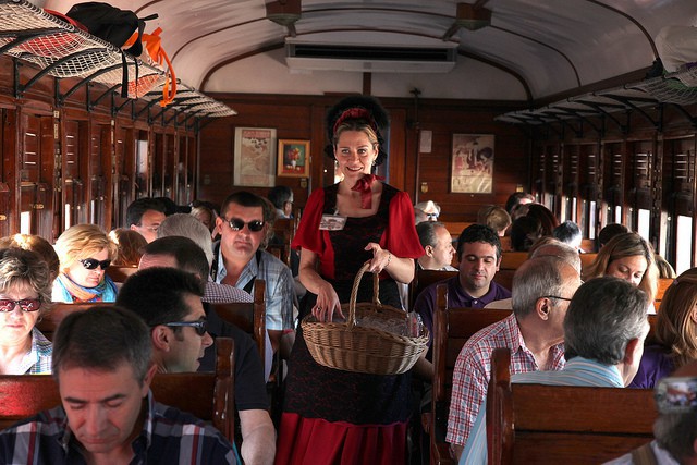 Madrid-Aranjuez en el Tren de la Fresa