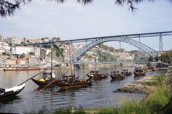 Un paseo en rabelo, algo típico de Oporto