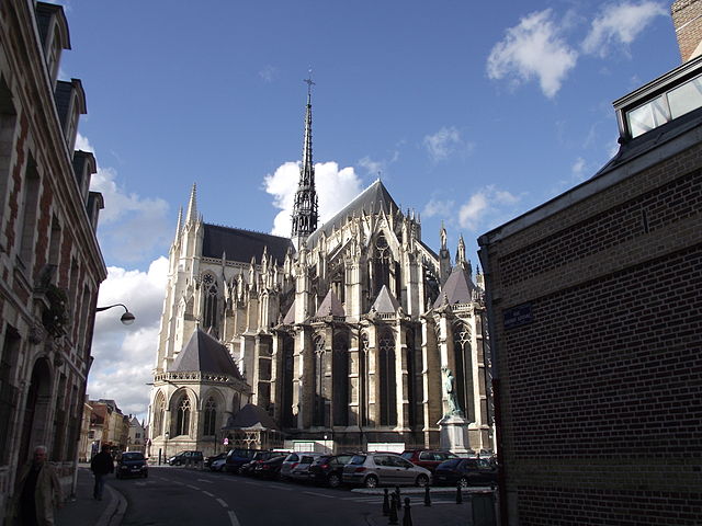 La catedral de Amiens en Francia