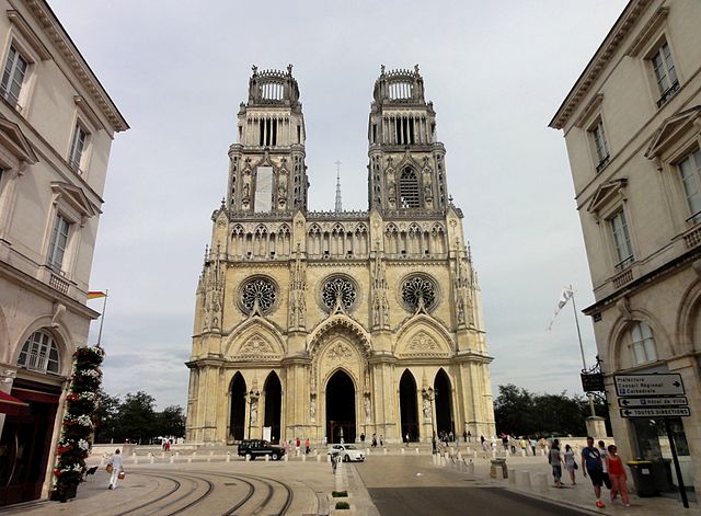 La Catedral de Orleans en Francia