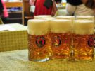 Las cervezas de la Oktoberfest de Munich