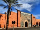 Puerta de Bab Agnaou en Marrakech