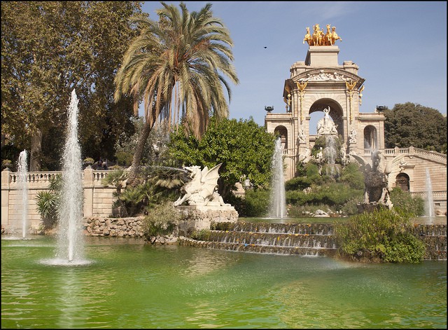 Parque de la Ciudadela de Barcelona, un pulmón verde junto al mar