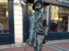 Estatua de James Joyce en Dublín