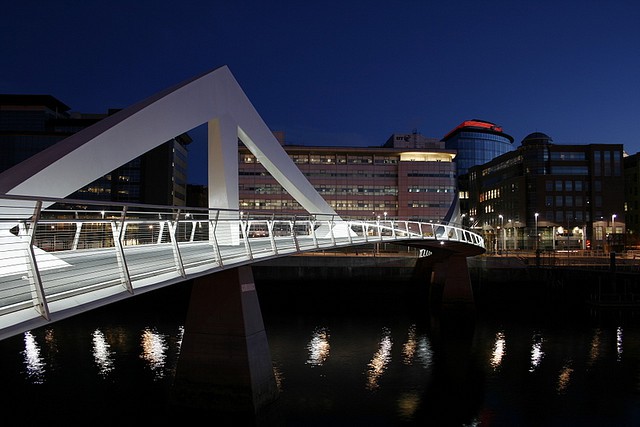 Puente Tradeston de Glasgow