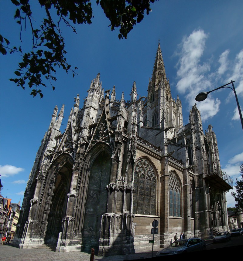 Iglesia de Saint Maclou en Ruán